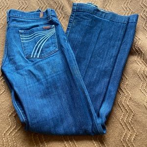 Seven for all mankind dojo flares